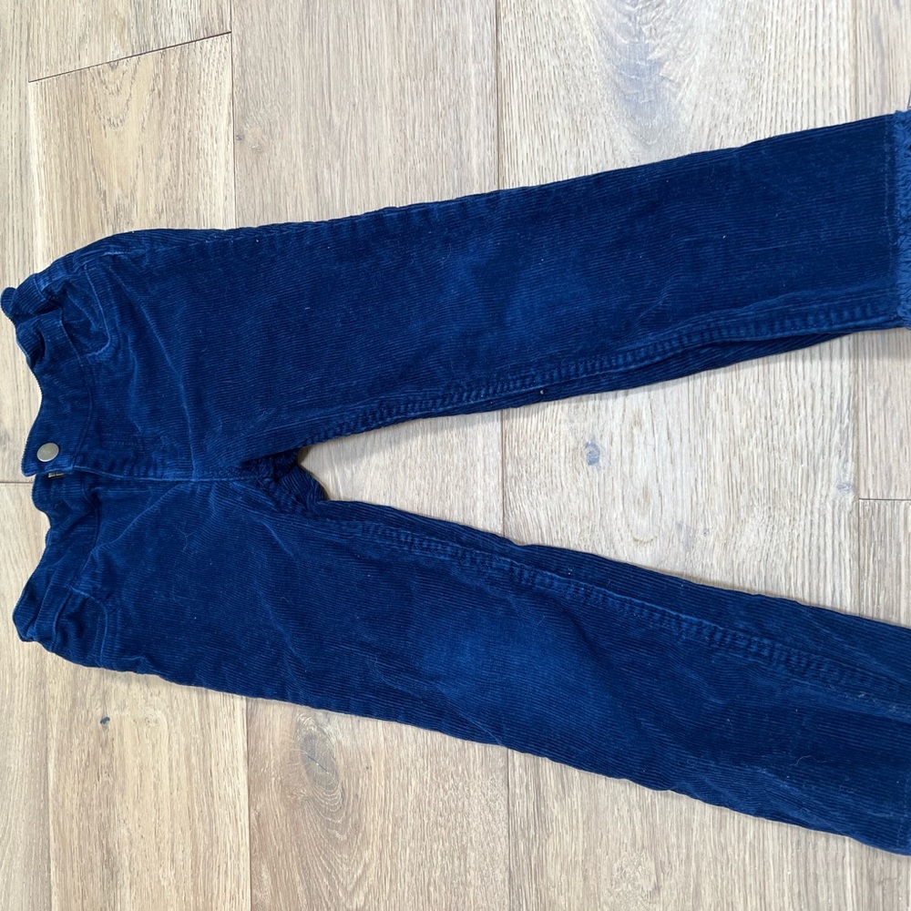 Dark Blue Corduroy Pants
